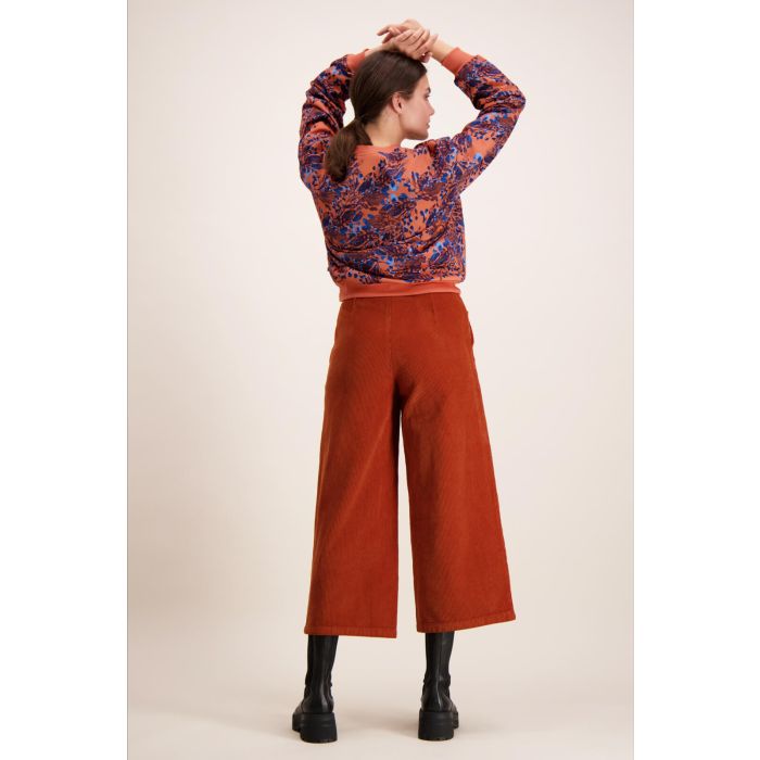 kaiko-naisten-collegepaita-chunky-sweatshirt-oranssi-kuosi-2