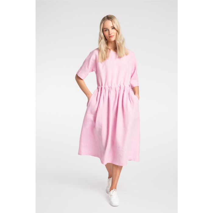 kuusama-naisten-mekko-maya-dress-pinkki-1