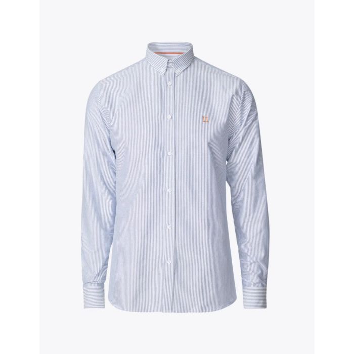 les-deux-kauluspaita-oliver-oxford-shirt-raidallinen-sininen-1