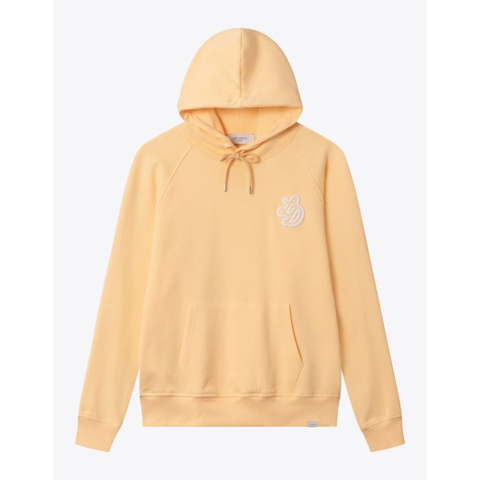les-deux-miesten-huppari-darren-hoodie-keltainen-1