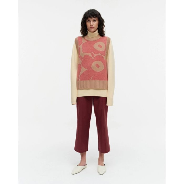marimekko-naisten-neule-retro-unikko-villaneuleliivi-beige-kuosi-1