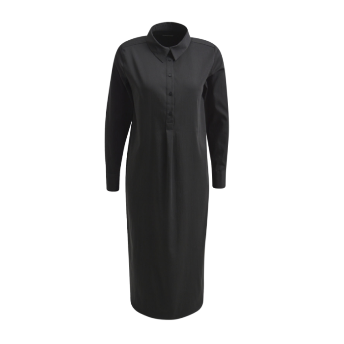 milano-italy-naisten-mekko-dress-w-collar-black-musta-1