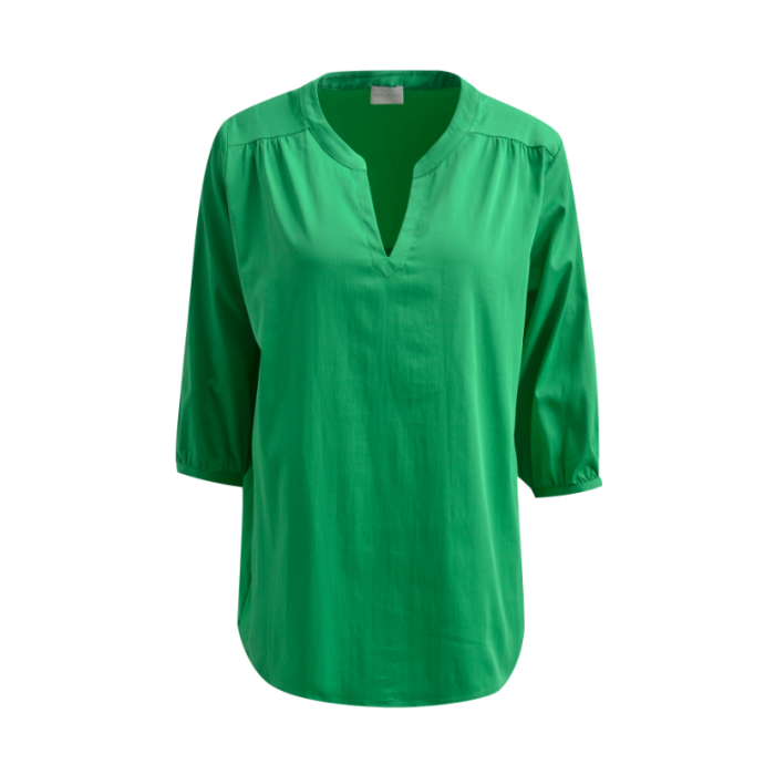 milano-italy-naisten-pusero-blouse-plain-kiwi-vihrea-1
