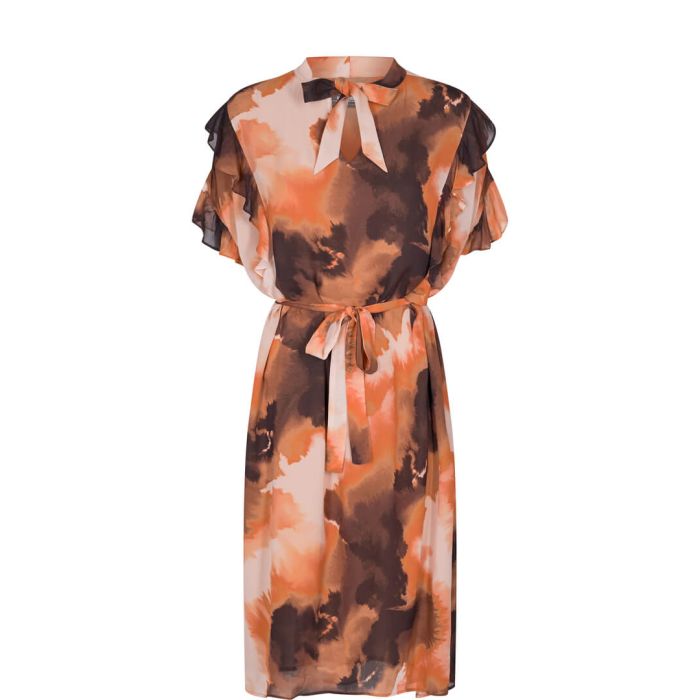 mos-mosh-naisten-mekko-saba-blur-dress-ruskea-kuosi-1