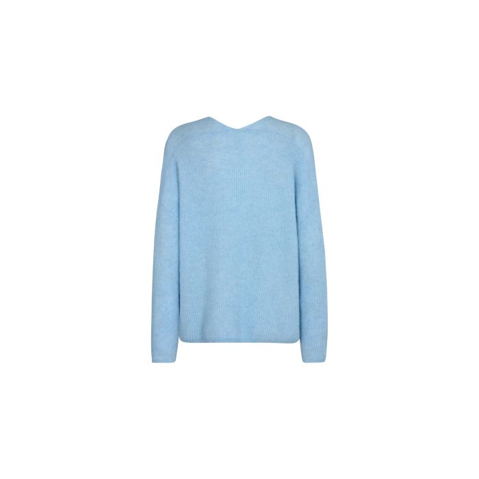 mos-mosh-naisten-neule-thora-v-neck-neule-sininen-2