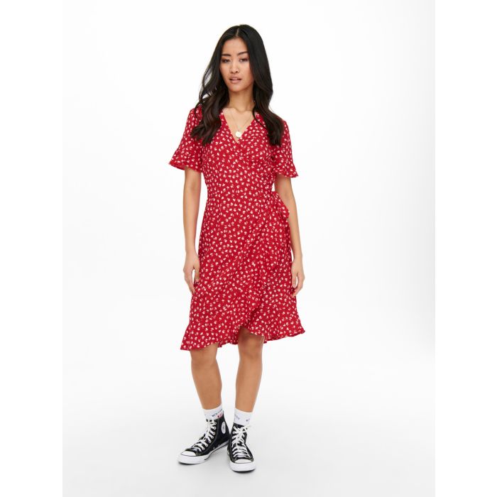 only-naisten-mekko-olivia-ss-wrap-dress-punainen-kuosi-1