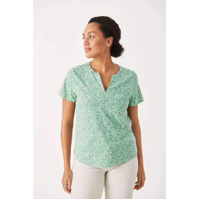 part-two-naisten-t-paita-gesina-t-shirt-vihrea-kuosi-1