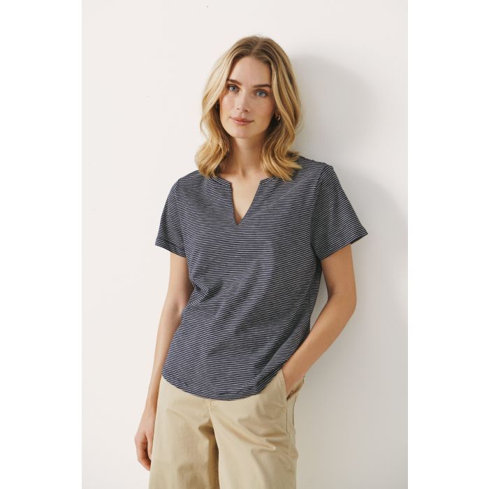 part-two-t-paita-gesinas-t-shirt-raidallinen-sininen-1