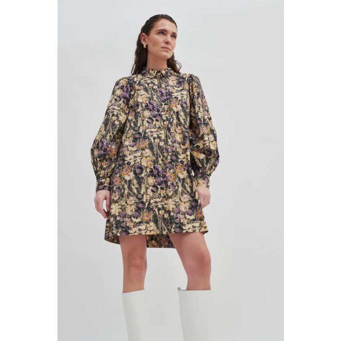 second-female-naisten-mekko-botany-tunic-dress-monivarinen-kuosi-1