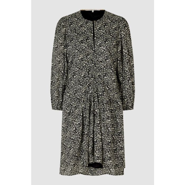 second-female-naisten-mekko-mikka-dress-musta-kuosi-1