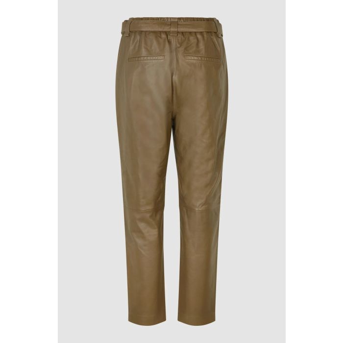 second-female-naisten-nahkahousut-lindie-leather-new-trousers-khaki-3