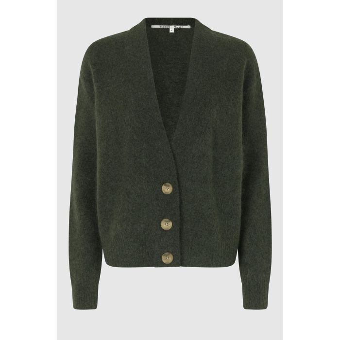 second-female-naisten-neuletakki-brookline-knit-cardigan-armeijanvihrea-2