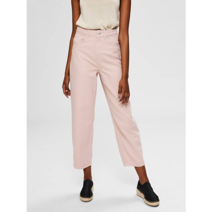 selected-femme-naisten-housut-slfelli-hw-light-pink-volume-jeans-vaaleanpunainen-1