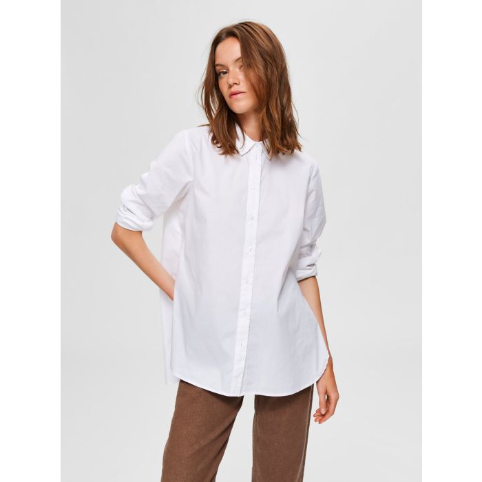 selected-femme-naisten-kauluspaita-slfori-ls-side-zip-shirt-valkoinen-1