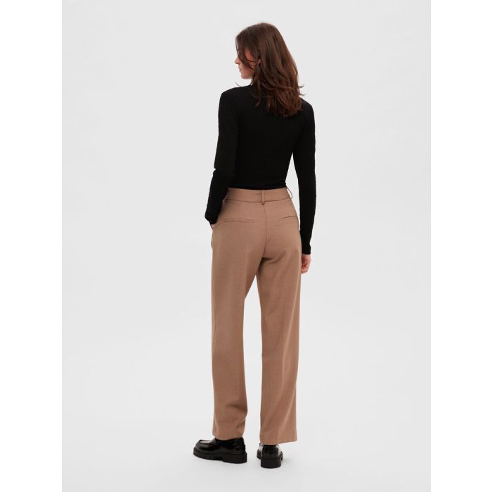 selected-femme-naisten-poolopaita-slfginny-ls-high-neck-top-noos-musta-2