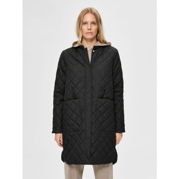 selected femme filippa quilted coat