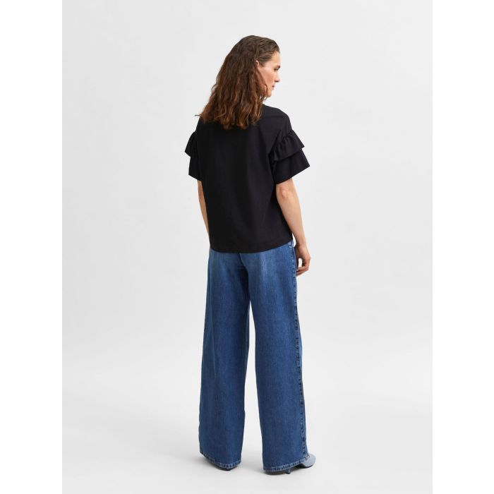 selected-femme-t-paita-slfrylie-ss-florence-tee-musta-2