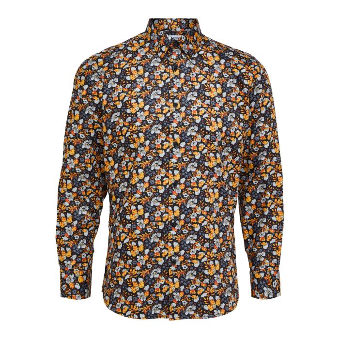 selected-kauluspaita-slim-ethan-aop-shirt-keltainen-kuosi-1