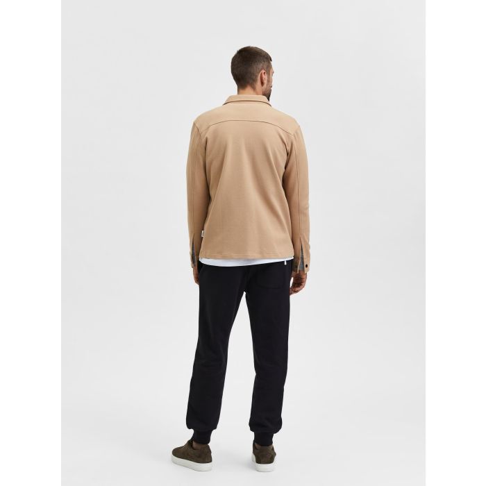 selected-miesten-paitatakki-jackie-sweat-jacket-vaalea-beige-2
