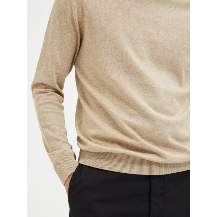 selected-miesten-pooloneule-berg-roll-neck-vaalea-beige-4