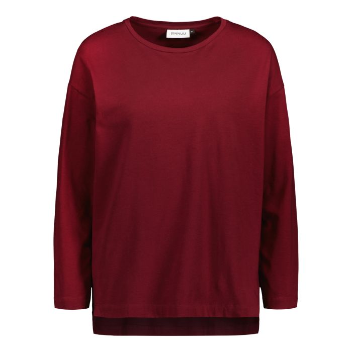 sinnuu-naisten-paita-sinnuu-overshirt-t-shirt-ls-viininpunainen-1