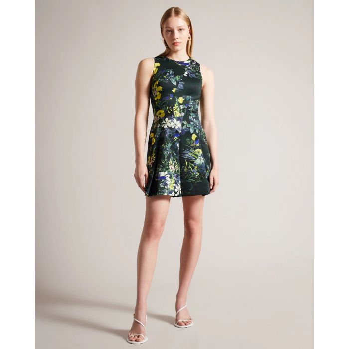 Ted Baker Naisten Mekko LEXIYA DRESS Vihre Kuosi Kek le