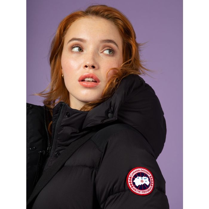 Canada Goose Naisten Untuvatakki, Alliston Parka Musta