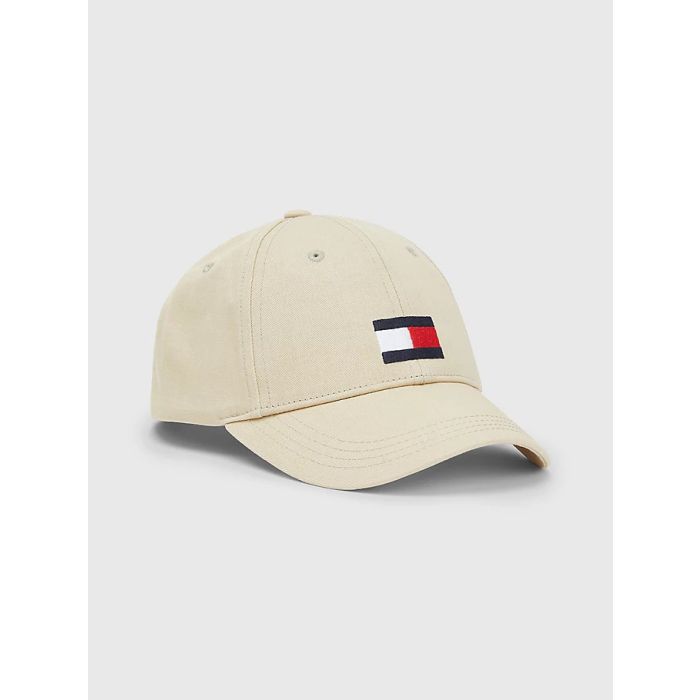 tommy-hilfiger-childrenswear-lasten-lippis-big-flag-soft-cap-beige-1