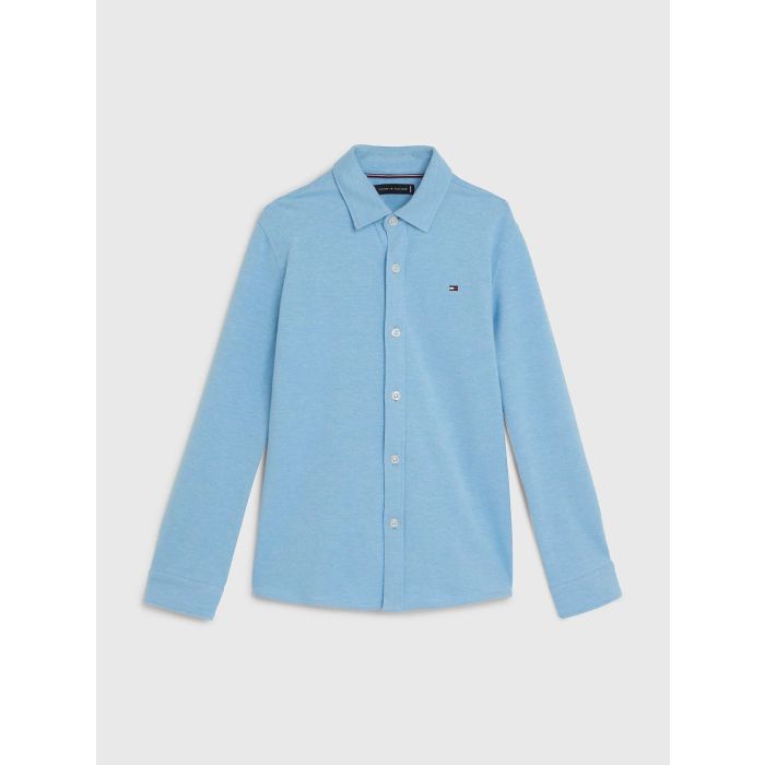 tommy-hilfiger-childrenswear-lasten-paita-stretch-pique-shirt-vaaleansininen-1
