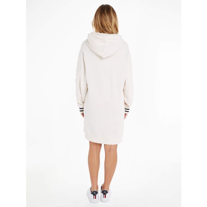tommy-hilfiger-hupparimekko-reg-monotype-slv-hood-short-drs-luonnonvalkoinen-2