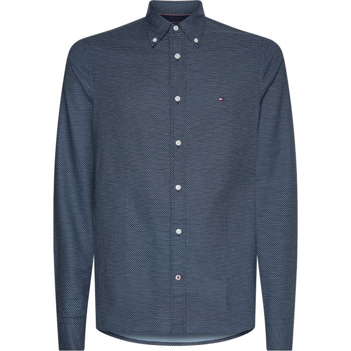 tommy-hilfiger-kauluspaita-oxford-mini-print-sininen-kuosi-1