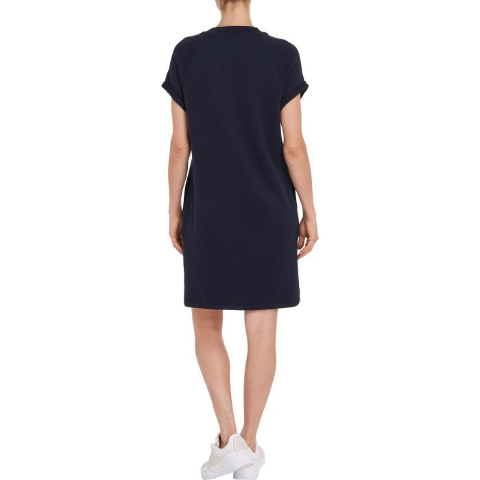 tommy-hilfiger-mekko-1985-mini-corplogo-c-nk-dress-tummansininen-2