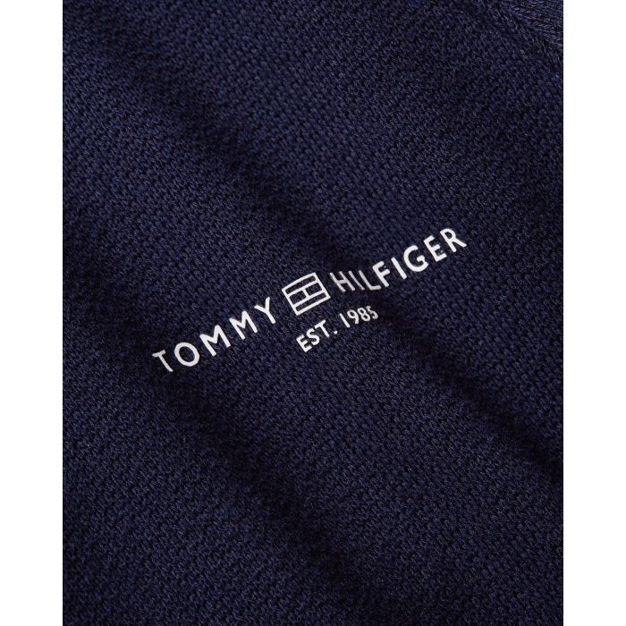 tommy-hilfiger-mekko-1985-mini-corplogo-c-nk-dress-tummansininen-6