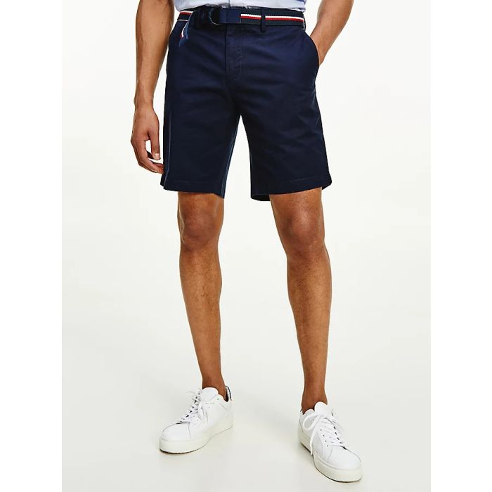 Tommy Hilfiger Miesten Shortsit BROOKLYN LIGHT TWILL Tummansininen