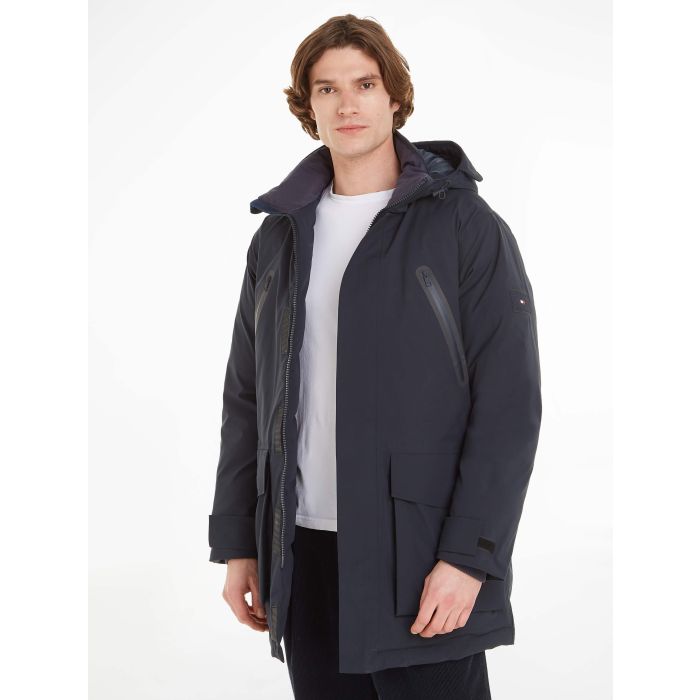 Tech parka shop tommy hilfiger