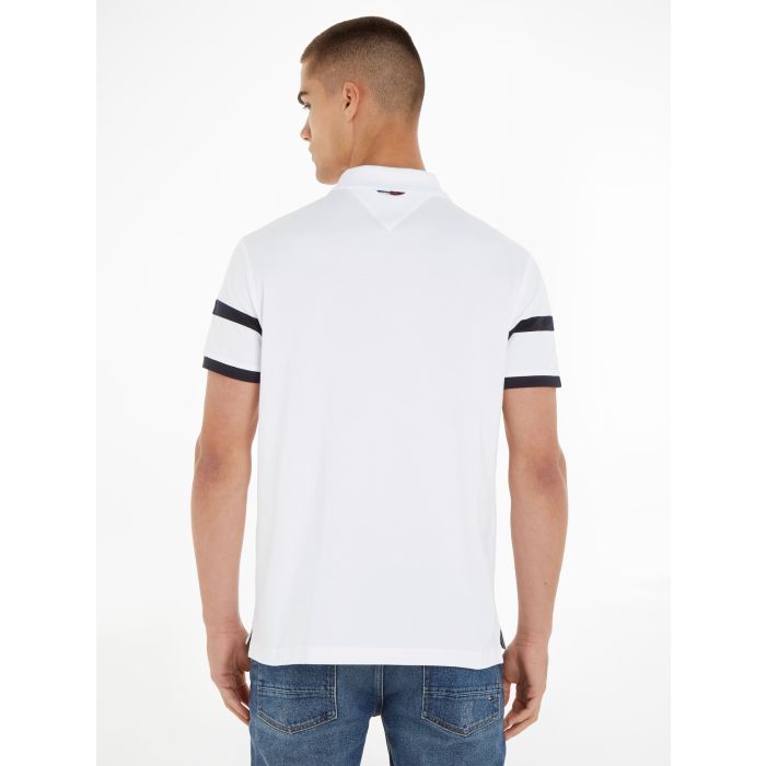 tommy-hilfiger-pikeepaita-colourblock-placement-reg-polo-valkoinen-2