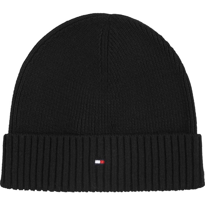 tommy-hilfiger-pipo-flag-beanie-musta-1