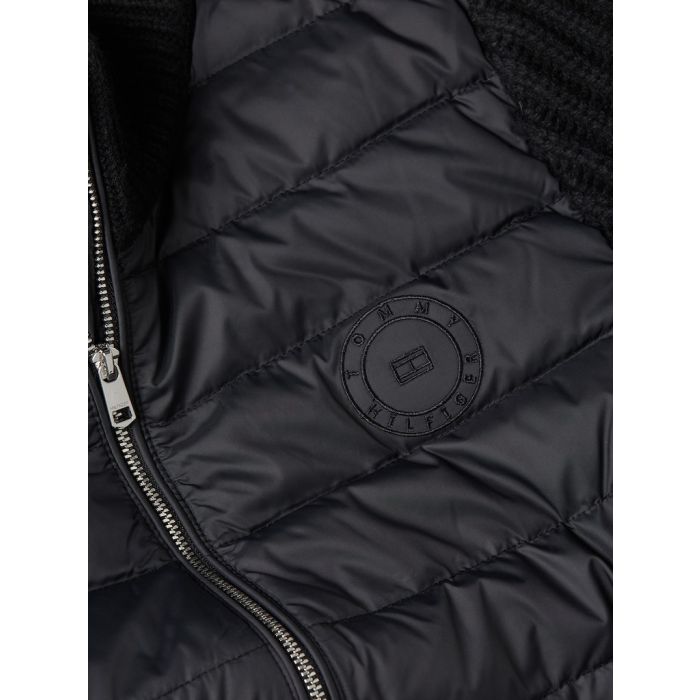 tommy-hilfiger-untuvatakki-knit-mix-down-jacket-musta-6