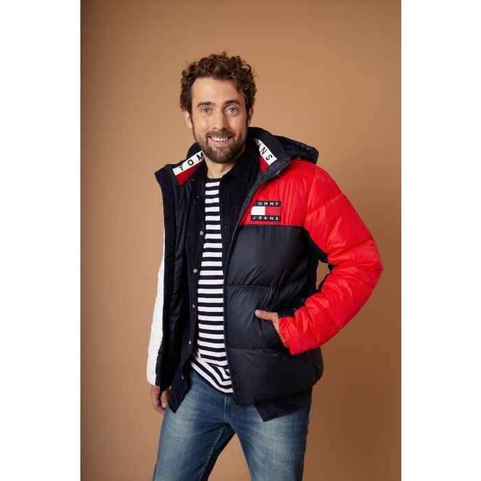 Tommy jeans essential colorblock jacket outlet