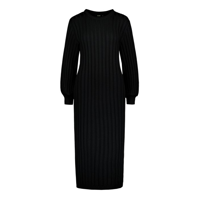 uhana-naisten-mekko-dreamworld-knit-dress-musta-1