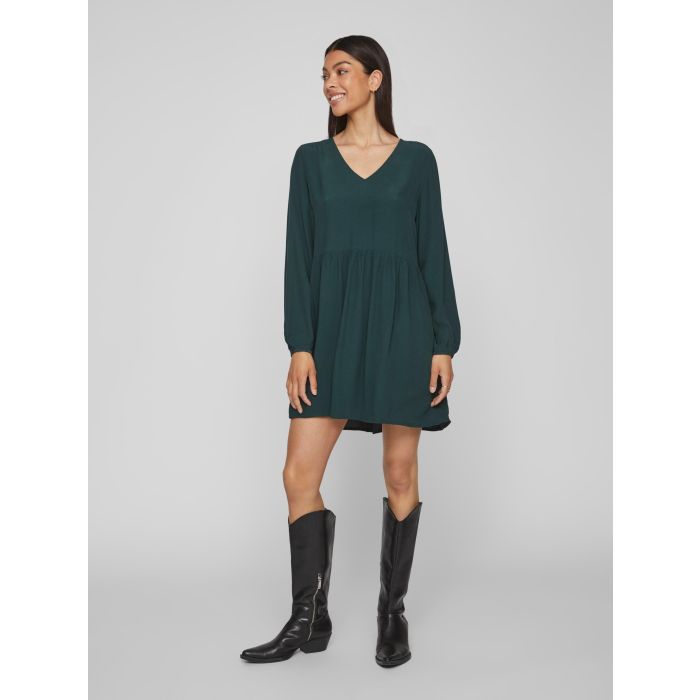 vila-mekko-vifini-ls-short-dress-armeijanvihrea-1