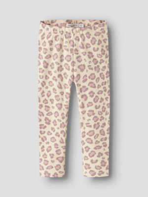 Name It lasten leggingsit, NMFDAVINA SWEAT FLEECE LEGGING Keltainen Kuosi