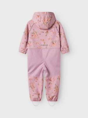 Name It Lasten Haalari, NMFALFA08 SOFTSHELL SUIT NOOS Vaaleanpunainen Kuosi