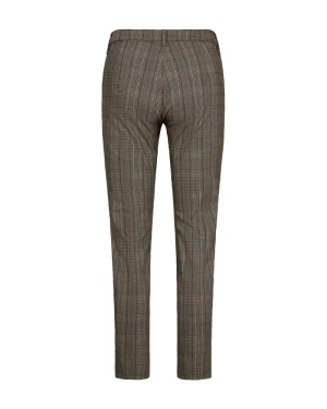 Freequent naisten housut, REX PANT Beige Ruutu
