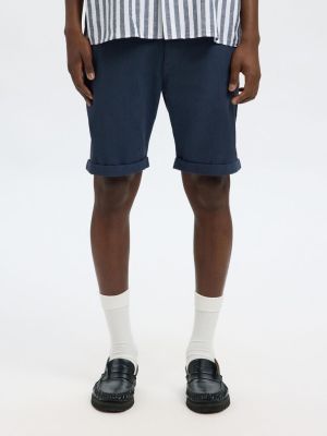 Selected Miesten Shortsit, SLIM LUTON FLEX SHORTS Tummansininen