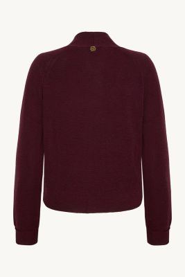 Claire Naisten Neule, CELINE CARDIGAN Viininpunainen