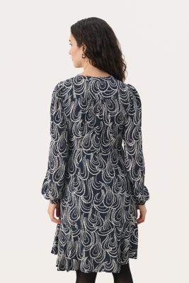 Part Two Naisten Mekko, PHILLIPAPW DR Dark Navy Dot Chain