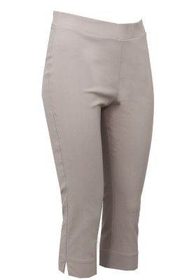 S.T.I naisten caprit, ELLENA SHORT CAPRI 50CM Vaalea Beige