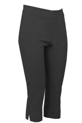 S.T.I naisten caprit, ELLENA SHORT CAPRI 50CM Musta