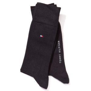 Tommy Hilfiger Miesten sukat 2kpl pakkaus Musta